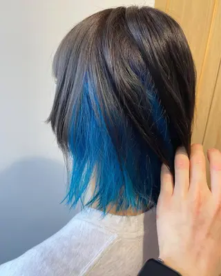 ミディアム 垂見 侑哉のヘアスタイル