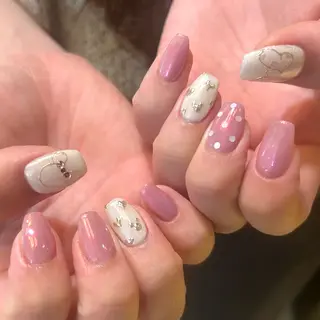 ネイル misaki🎀 coffret.のネイルデザイン