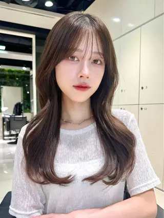 ロング 井田朋花 艶髪💎✨️のヘアスタイル