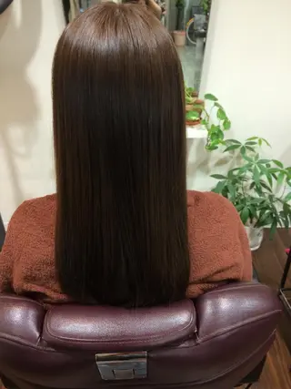 ロング 田光 美華のヘアスタイル