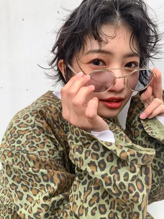 ショート nessヤマサキ リュウタのヘアスタイル