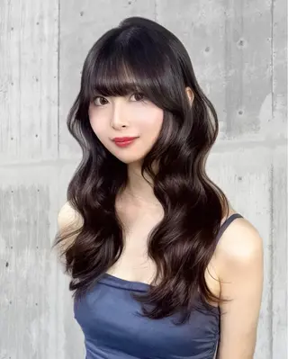 ロング カラー MIRAC所属・Ryoichi⛓️ 韓国ヘア/ハイトーンのヘアスタイル