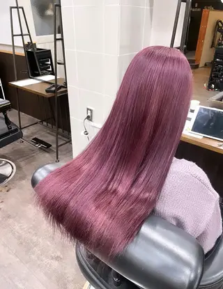 ロング カラー Peg.hair所属・柔らかhair🤍 Rinaのヘアスタイル