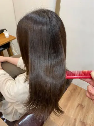 ロング GO TODAY SHAIRE SALON所属・癖毛&ダメージ改善 カット/soyaのヘアスタイル