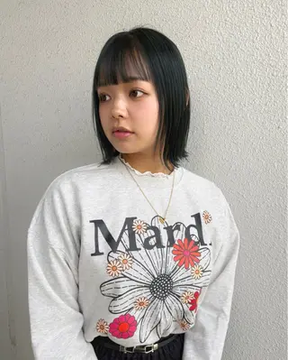 ショート カラー Stir Maison 大宮所属・ryuma/ボブ /透明感カラーのヘアスタイル