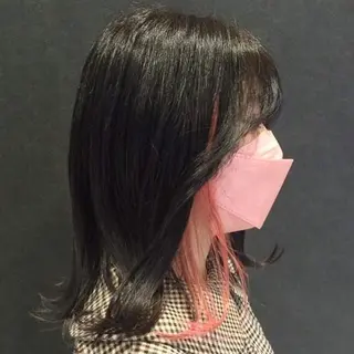 カラー ブリーチ/ヘアケア/ 艶髪/イギチハルのヘアスタイル