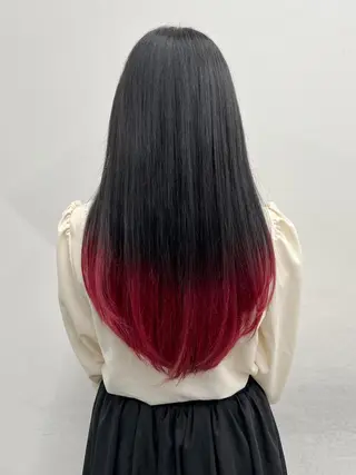 ロング カラー 【公式】amble luxe池袋東口🩷のヘアスタイル