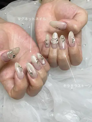 ネイル S LOUNGE NAIL所属・パーツたくさん🍓 SUMIのネイルデザイン