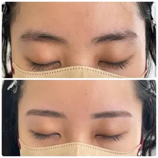 アイブロウ WHITE EYE 浦添所属・ヘアメイク acoのヘアスタイル