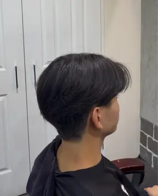 メンズ 縮毛矯正モデル/上村 コウスケのヘアスタイル
