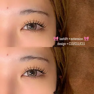 マツエク・マツパ EYELA甲府昭和 hiraiのマツエク・マツパデザイン