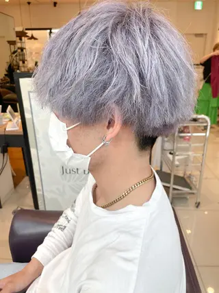 ショート カラー 髪質改善/ブリーチ 田代 龍我のヘアスタイル