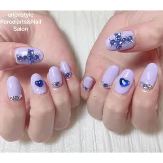 ミディアム ネイル 👑enen style👑のネイルデザイン
