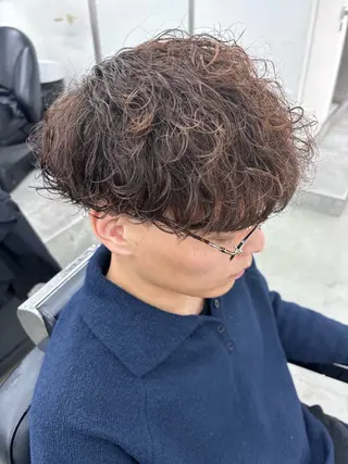 パーマ メンズ 土岐 仁/メンズ専門 パーマ特化美容師🌀のヘアスタイル