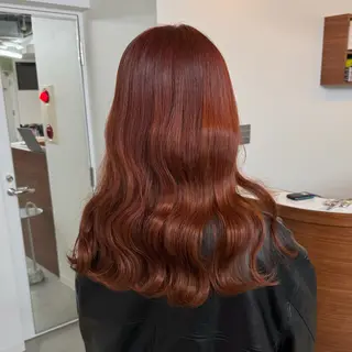 ロング カラー 透明感ワンカラー梅田 ダブルカラー/川上のヘアスタイル