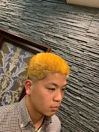 ショート メンズ ヒロ銀座 バーバーショップ神楽坂所属・ひらお あおとのヘアスタイル