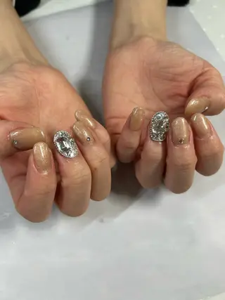 ネイル BURGUNDY mikaのネイルデザイン