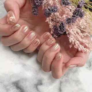 ショート ネイル 💎ビューティサロン 湘南　RIRAN💎のネイルデザイン