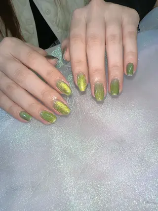 ネイル Hey🌈NAIL 長さ出し専門店のネイルデザイン