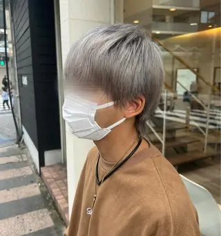 カラー メンズ タナカ マヤ/金沢八景のヘアスタイル