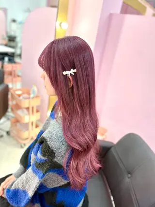 ロング カラー 甘ふわgirly🎀 ハイトーン🤍Ramのヘアスタイル