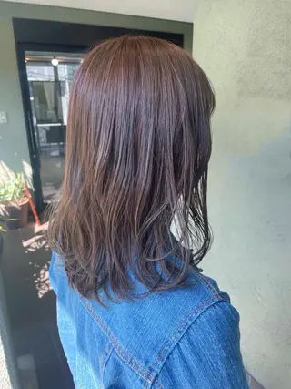ミディアム カラー HIROKI ” stylistのヘアスタイル