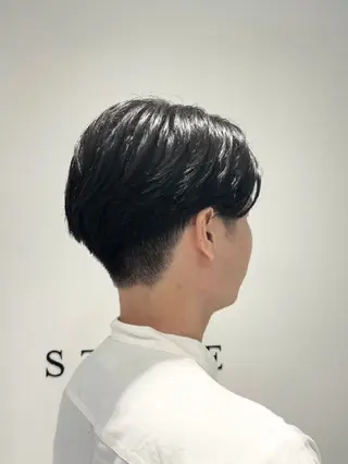 ショート メンズ パーマ スタイル 相模大野のヘアスタイル