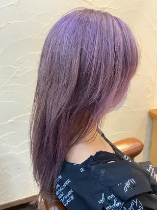 ロング カラー パーマ ヘアアレンジ メンズ キッズ ネイル マツエク・マツパ emu所属・🌈髪質改善・美髪矯 正・平野瀬乃🌈のヘアスタイル