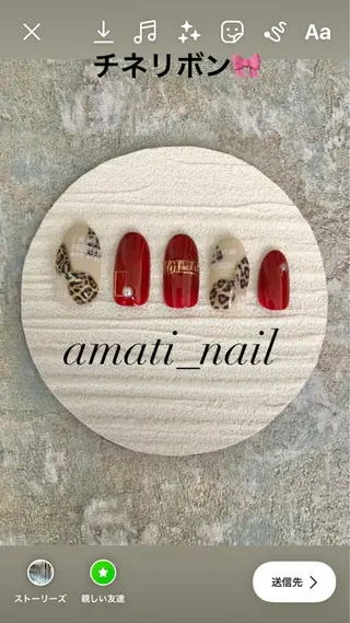 ネイル amati_nail TAKAKOのネイルデザイン