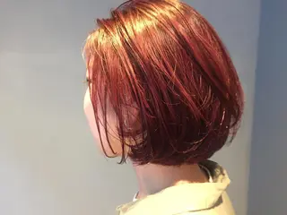 ショート カラー 水口 英里のヘアスタイル