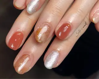 ネイル 隅田 花のネイルデザイン