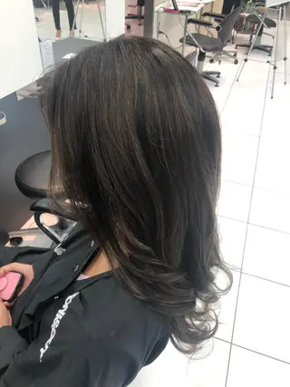 ロング 平田 勘吉のヘアスタイル