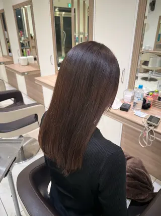 セミロング メンズカット/ 艶カラー🫧noaのヘアスタイル