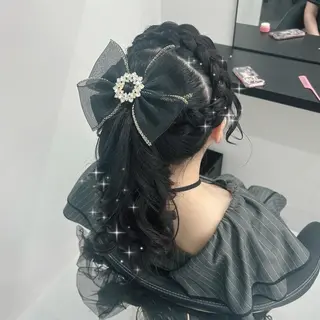 ロング ヘアアレンジ MILD by17 🤍ゆめか🤍のヘアスタイル