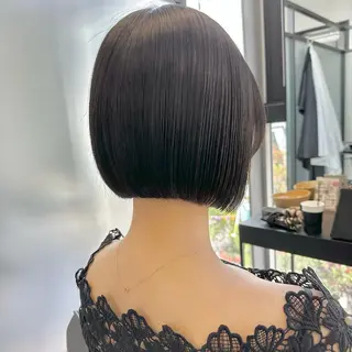 ショート SALOWIN心斎橋Suite店所属・洗っても取れない 髪質改善|OJIROのヘアスタイル