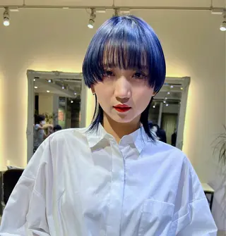 ショート 【ロングウルフカット 姫カット】伊藤裕哉のヘアスタイル