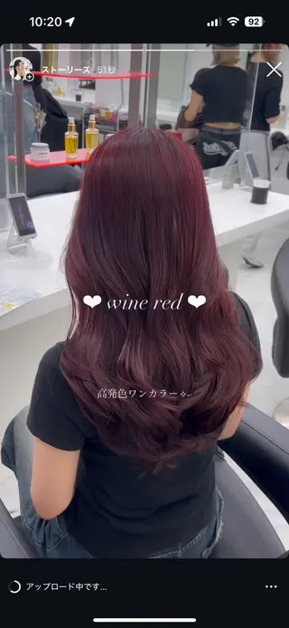 カラー かわいい艶髪🤍 れいな🤍のヘアスタイル