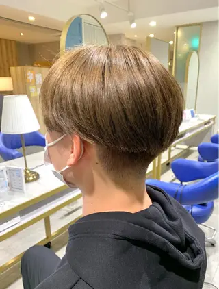 ショート カラー メンズ men’s salon NOA solte. 【メンズサロン ノアソルテ】所属・メンズパーマ職人 加藤 弘貴のヘアスタイル