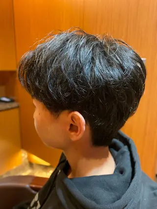 ミディアム きよひら あおい🛜のヘアスタイル