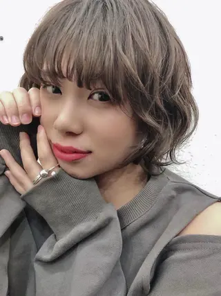 ショート カラー enntaku 新宿所属・MASANA 🎱ディレクターのヘアスタイル