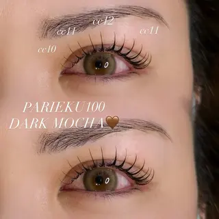 マツエク・マツパ NORA hinataのマツエク・マツパデザイン