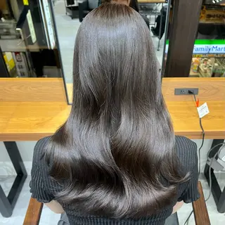 ロング カラー いろあそび所属・12月限定🉐カット モデル募集🉐のヘアスタイル