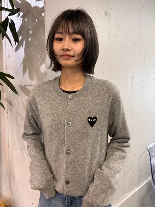 ショート くせ毛カットとパーマ /美容室難民の方是非のヘアスタイル