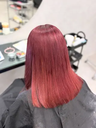 ミディアム カラー 💗モテガーリー💗 rumi♡のヘアスタイル