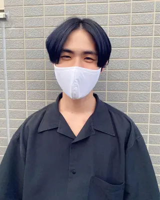 ショート カラー メンズ パーマ指名No1 /namiのヘアスタイル