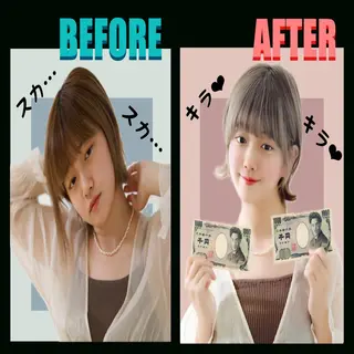 eclart ayaのヘアスタイル