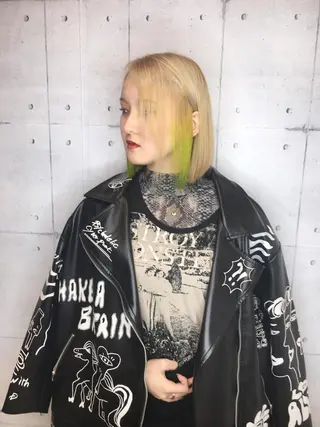 ミディアム カラー 韓・中華美女ヘア 🇰🇷×🇨🇳のヘアスタイル