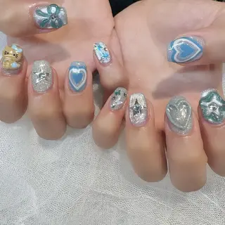 ネイル 新井 ひなののネイルデザイン