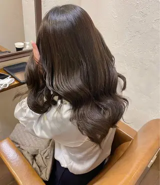 ロング カラー shiori ❤︎ /透明感カラーのヘアスタイル