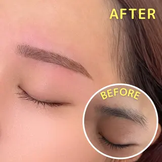 アイブロウ HAIR&MAKE POSH 日暮里のネイルデザイン